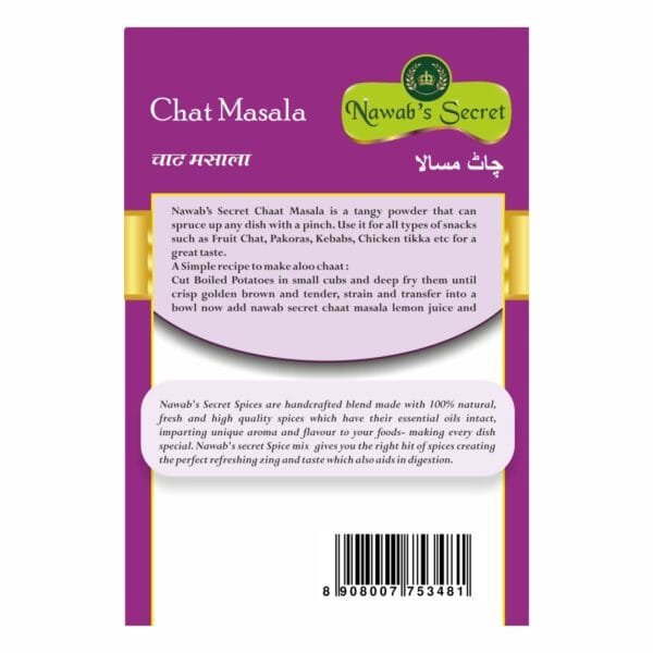 Chat Masala Recipe Nawab's Secret Chat Masala