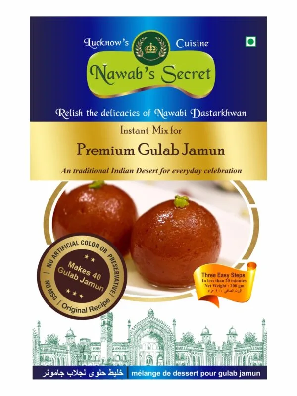 Nawab's Secret Premium Gulab Jamun Mix