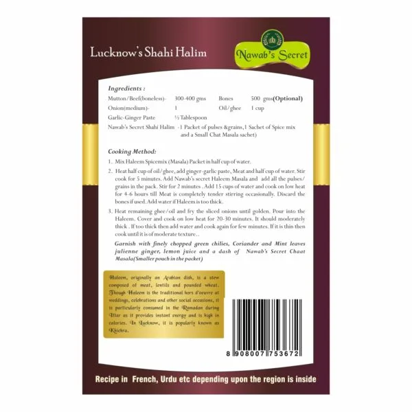 Nawab's Secret Awadhi Haleem Mix